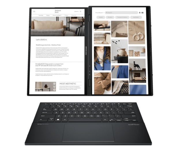 ASUS Zenbook Duo Ultra 7-255H/32GB/1TB/Win11 OLED Touch - 1509780 - zdjęcie 8